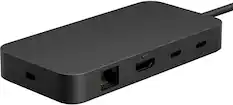 Front. Microsoft - Surface USB4 Dock - Black.