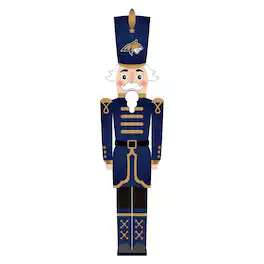 Fan Creations - Montana State Bobcats 46" Nutcracker Leaner - Multicolor