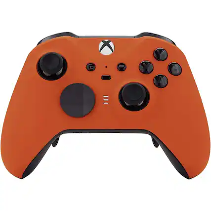 Front. Custom Controllerzz - Custom Elite Series 2 Wireless Controller for Xbox Series X, Xbox Series S, Xbox One - Orange.
