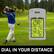 The text on the image reads: "DIAL IN YOUR DISTANCE".