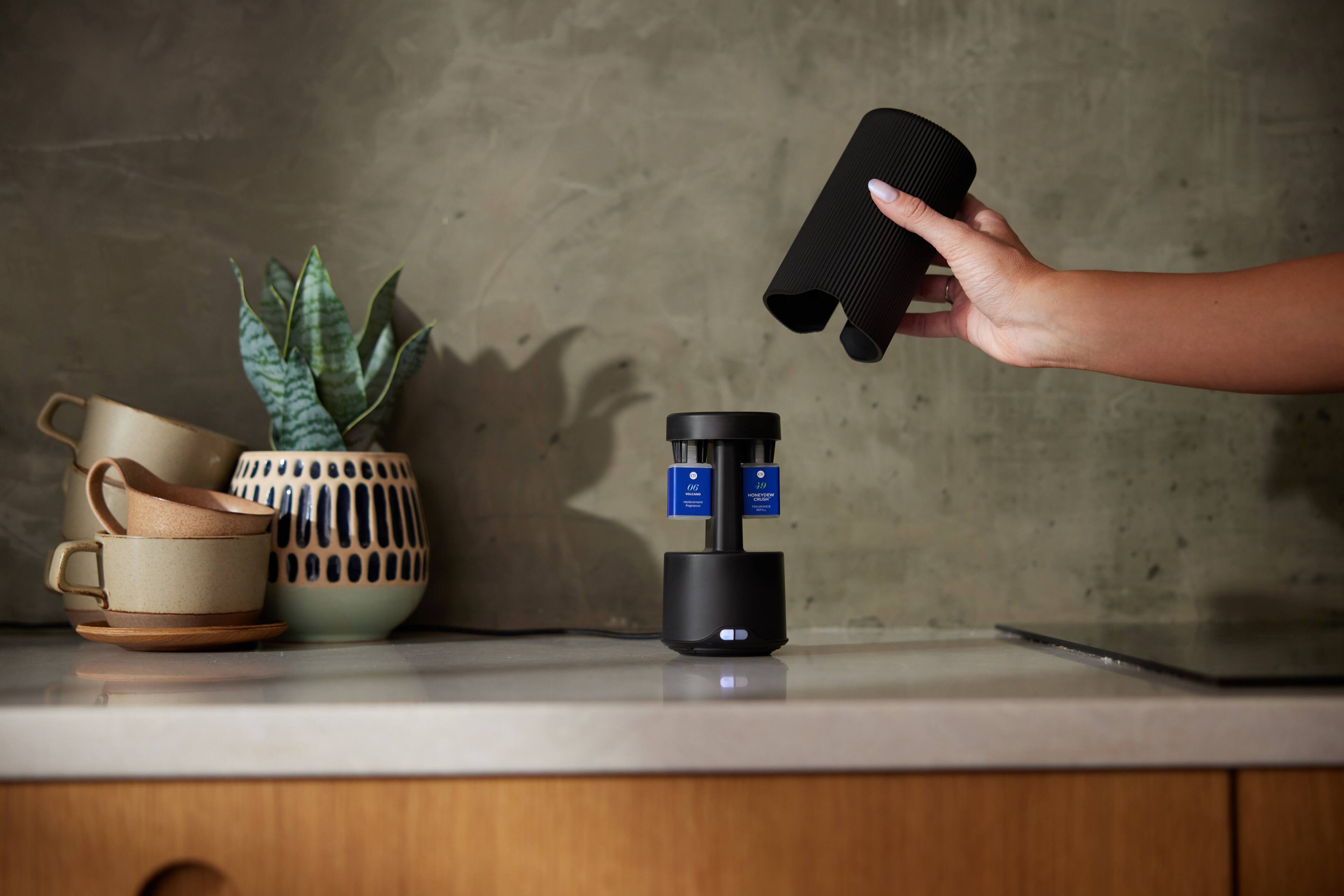 Alt View 5. Pura - Pura Plus Smart Home Fragrance Diffuser - Black.
