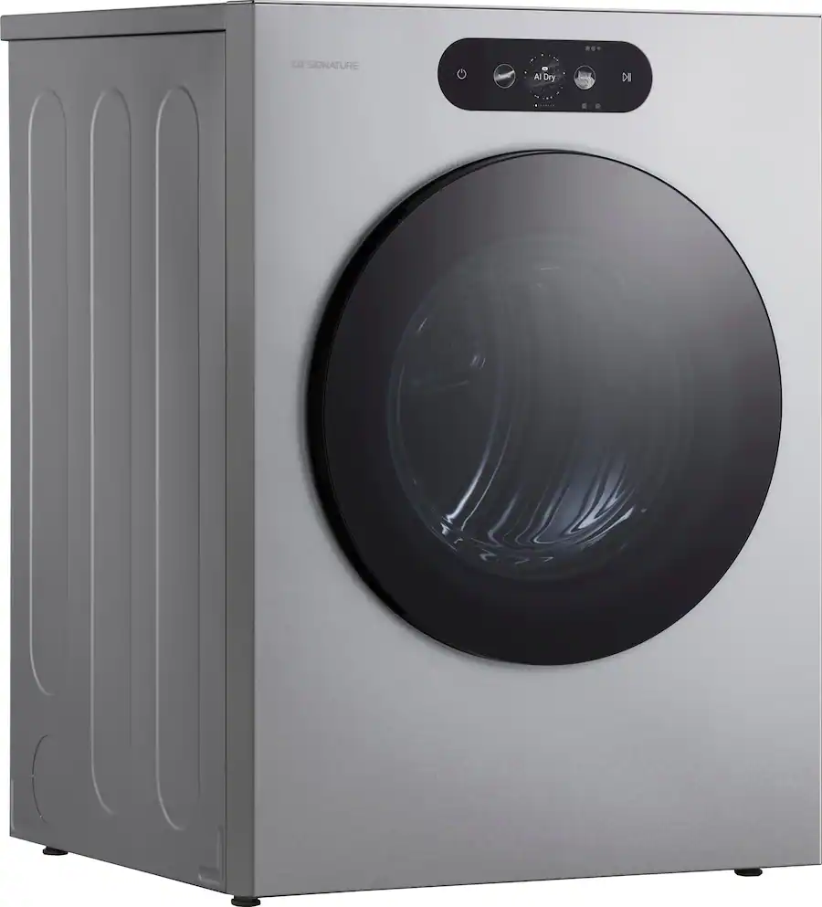 LG SIGNATURE 9.0 Cu. Ft. Stackable Smart Electric Dryer with Steam and ...