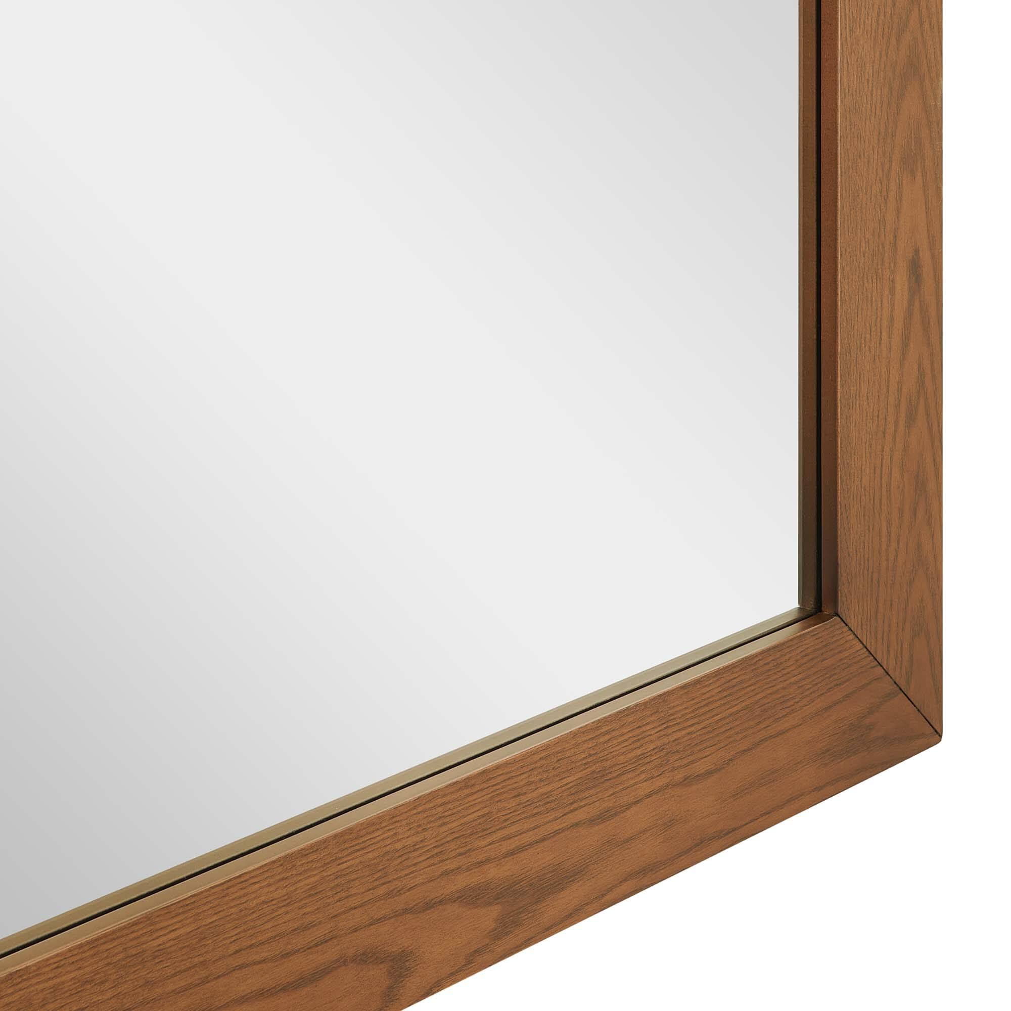 Alt View 1. Modway - Dylan Mirror by Modway - Walnut.