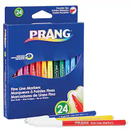 Prang - Classic Art Markers Fine Line 24 Colors - Assorted