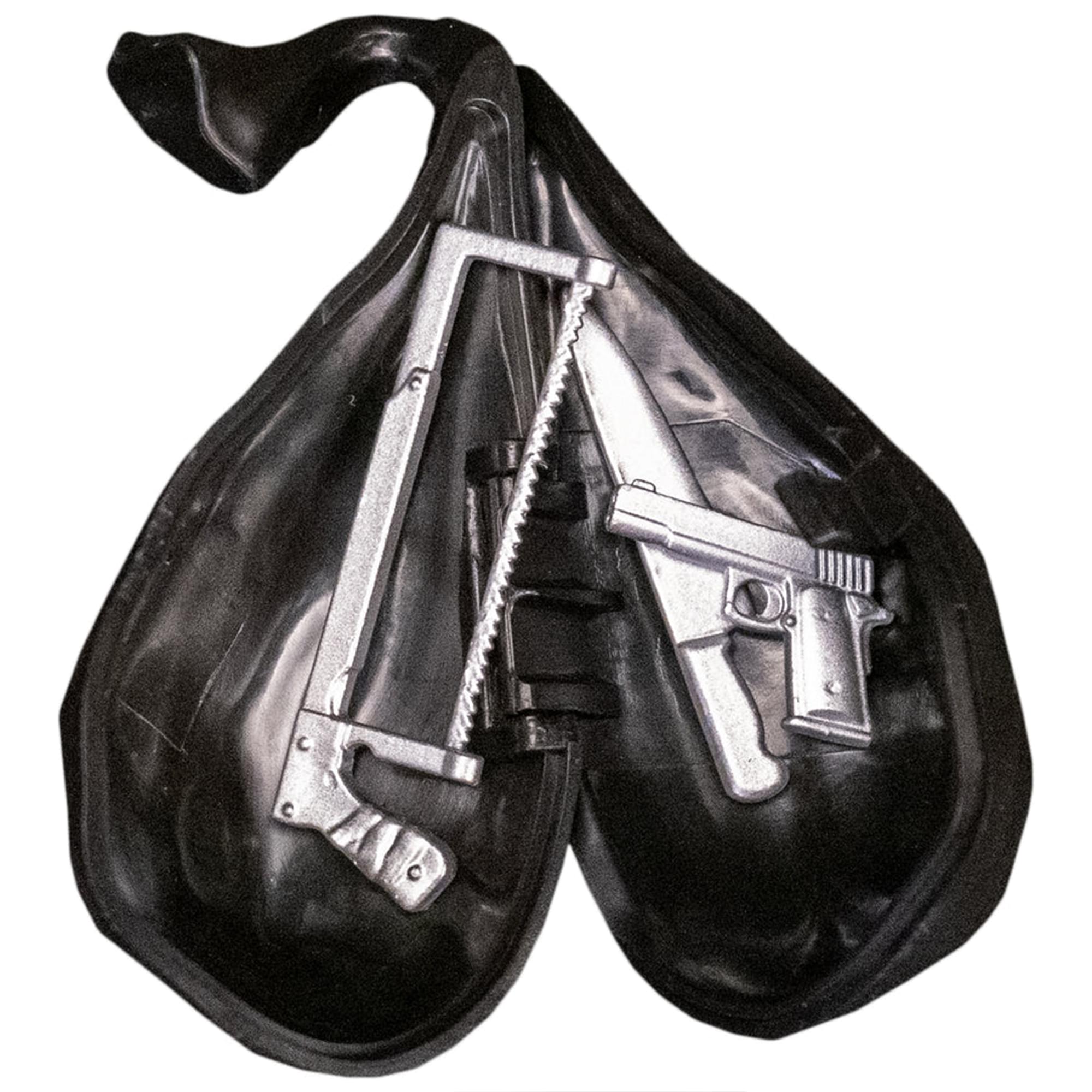 Alt View 2. Trick or Treat Studios - Terrifier Art The Clown Blood Bath 5 Inch Action Figure - White.