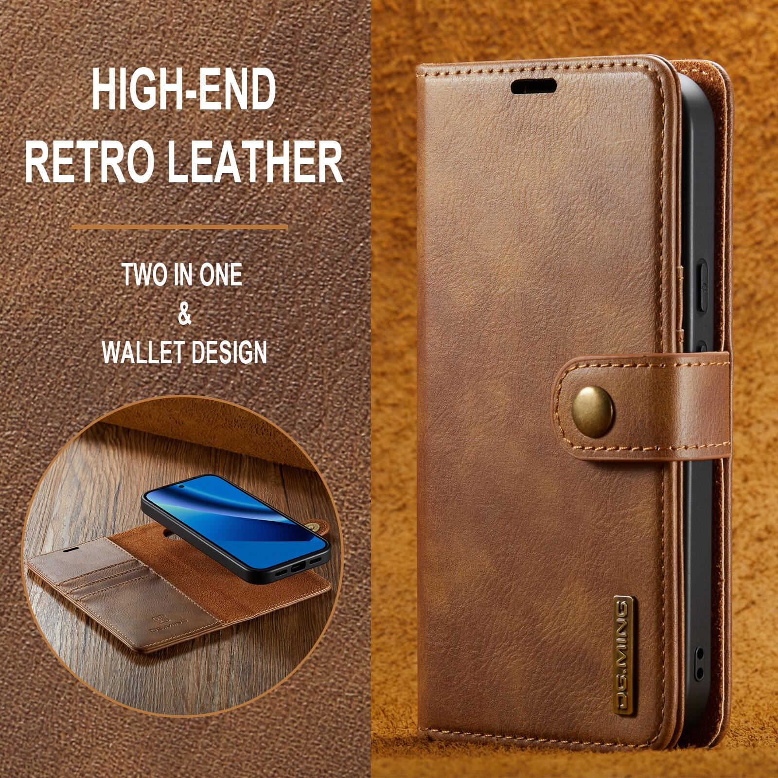 HIGH-END RETRO LEATHER

TWO IN ONE & WALLET DESIGN