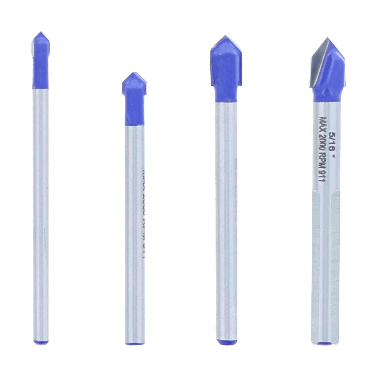 Avanti - Pro Carbide Tipped Glass and Tile Bit Set 3-Flat Shank 4 pc price history on PriceWatchPro