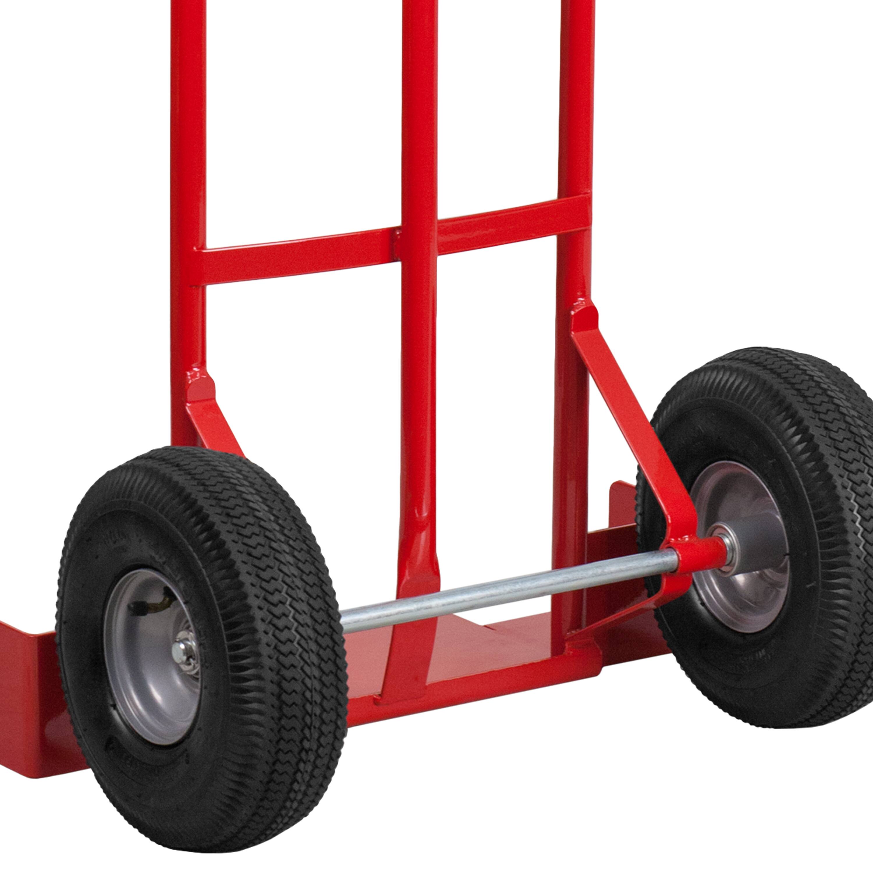 Alt View 8. Emma + Oliver - Heavy Duty Metal Chiavari Stack Chair Dolly - Red.