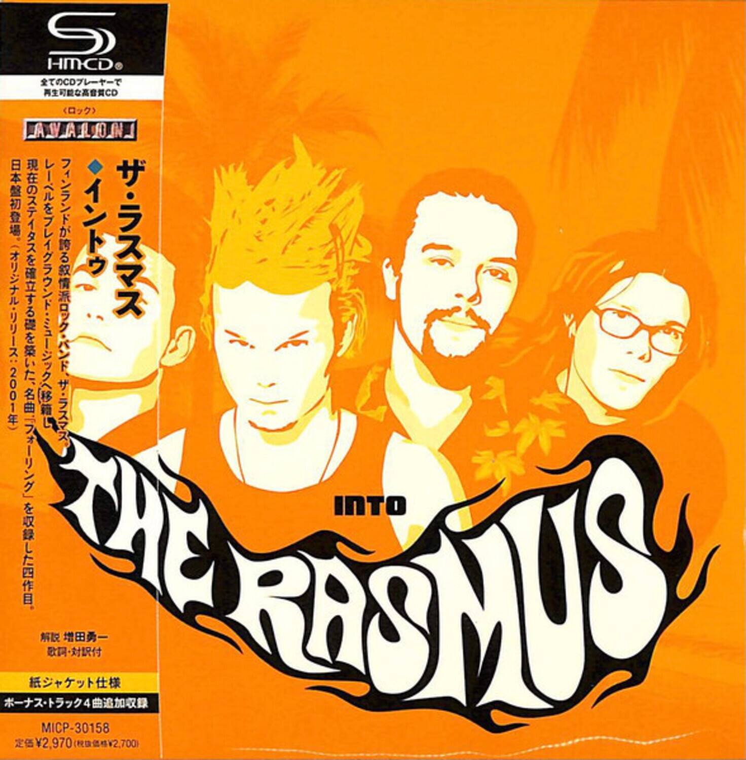 HMCD CD CD () LMLOLALVLAL  
100g1  
INTO  
THE RASMUS  
4 MICP-30158 2,970(2,700) 2,970
