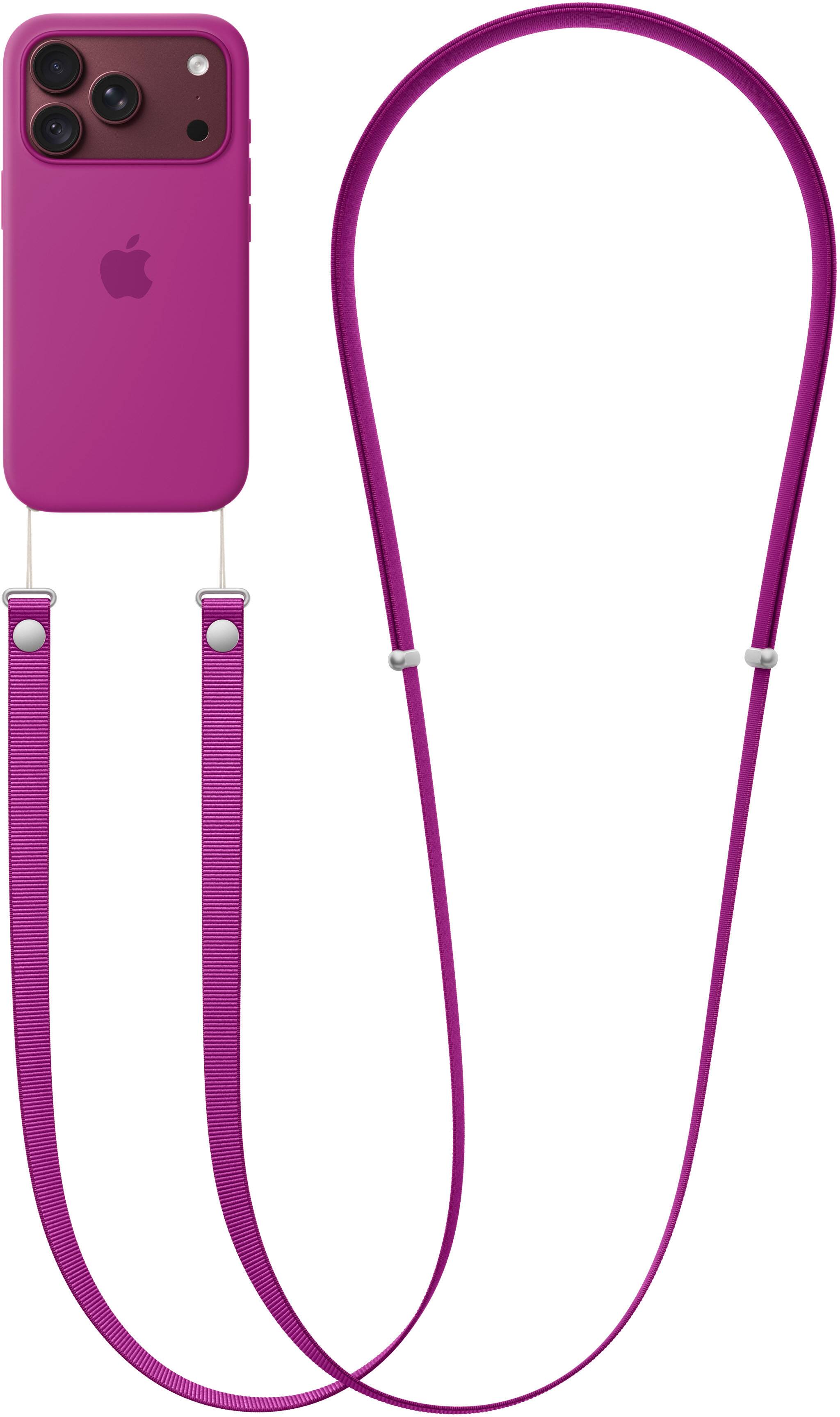Alt View 1. Apple - Crossbody Strap (2026) - Magenta.