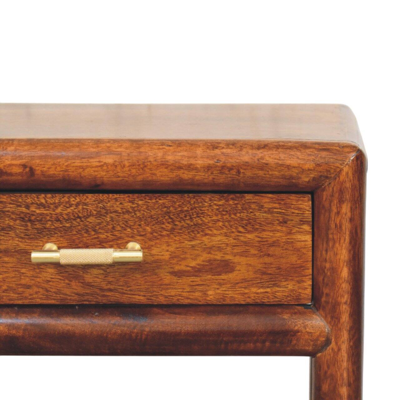 Back. Artisan Furniture - Artisan Furniture Solid Wood Regency Chestnut Nightstand, 1 Drawer - Chestnut.