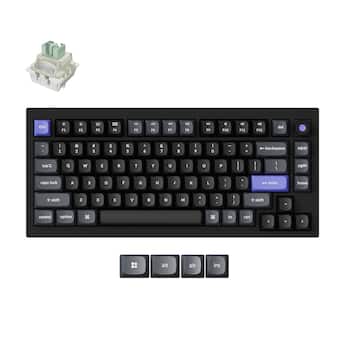 Keychron Q1 HE 8K Wireless Magnetic Switch Gaming Keyboard Black Keychron Q1 HE 8K Wireless Magnetic Switch Gaming Keyboard Black