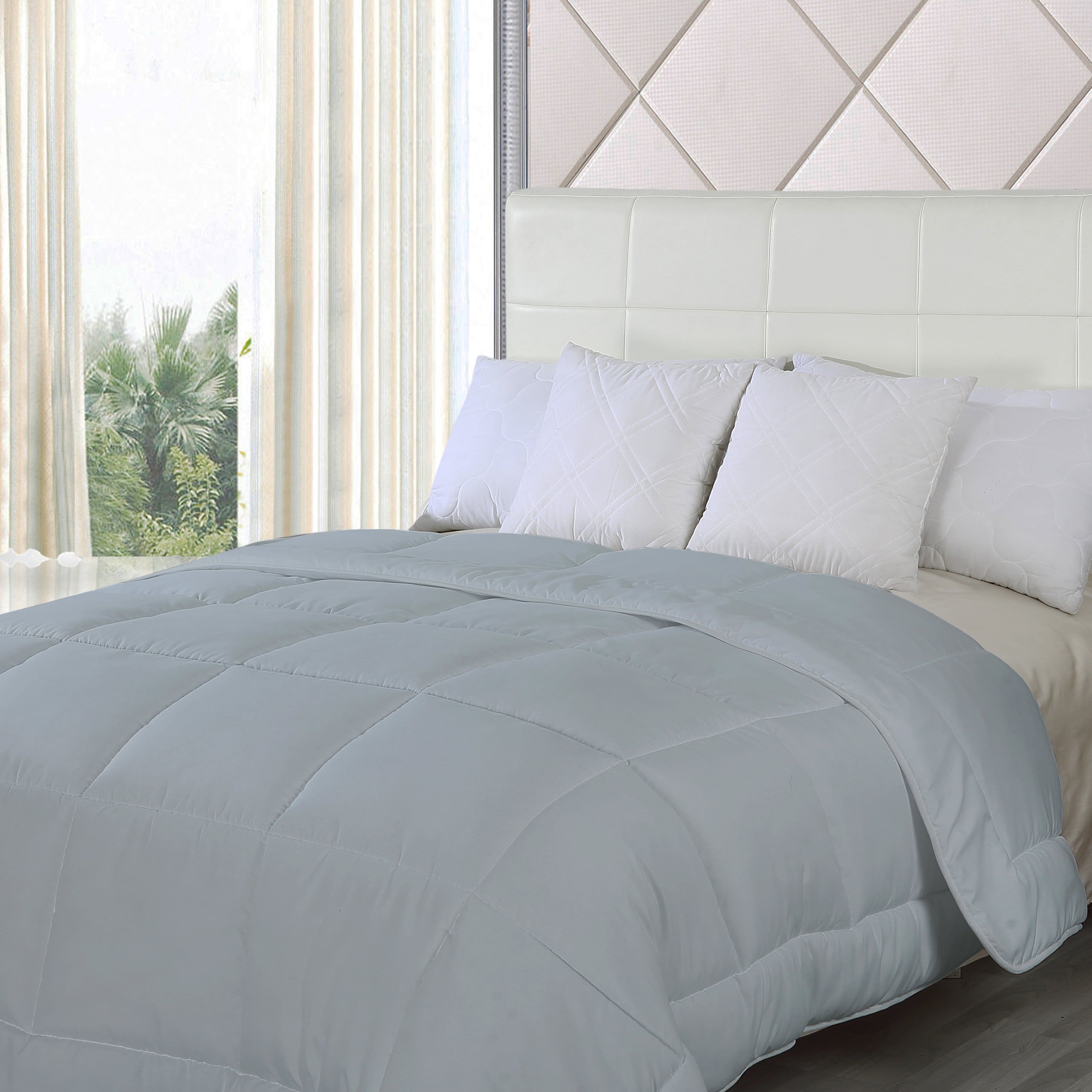 Bibb Home - Goose Down Alternative Comforter - Silver price history on PriceWatchPro