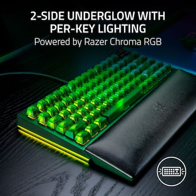 Razer Blackwidow V4 75% Wired Mechanical Orange Switch Gaming Razer Blackwidow V4 75% Wired Mechanical Orange Switch Gaming