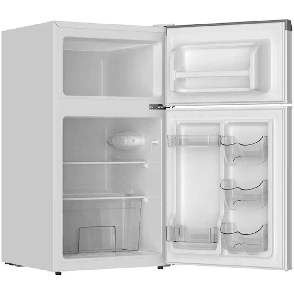 Alt View 3. Frigidaire - Frigidaire EFR920COTTON 3.1 Cu. Ft. White Compact Refrigerator - Black.