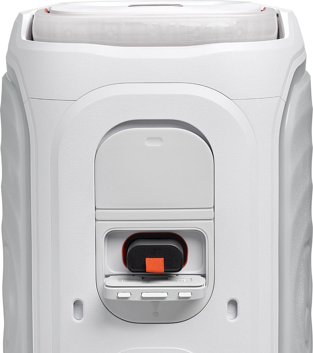 Alt View 6. JBL - PartyBox 130 Portable Wireless Speaker - 2026 - White.