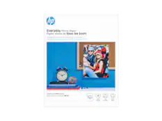 hp Everyday Photo Paper
Papier photo de tous les jours
Affordable photo projects with bright glossy photo paper
Des projets photo abordables avec du papier photo glacé brillant
Designed for INKJET printers
Conçu pour les imprimantes INKJET
8.5x11"
216x279 mm
25 Sheets
25 Feuilles
53 lb
200 g/m²
Glossy
Glace