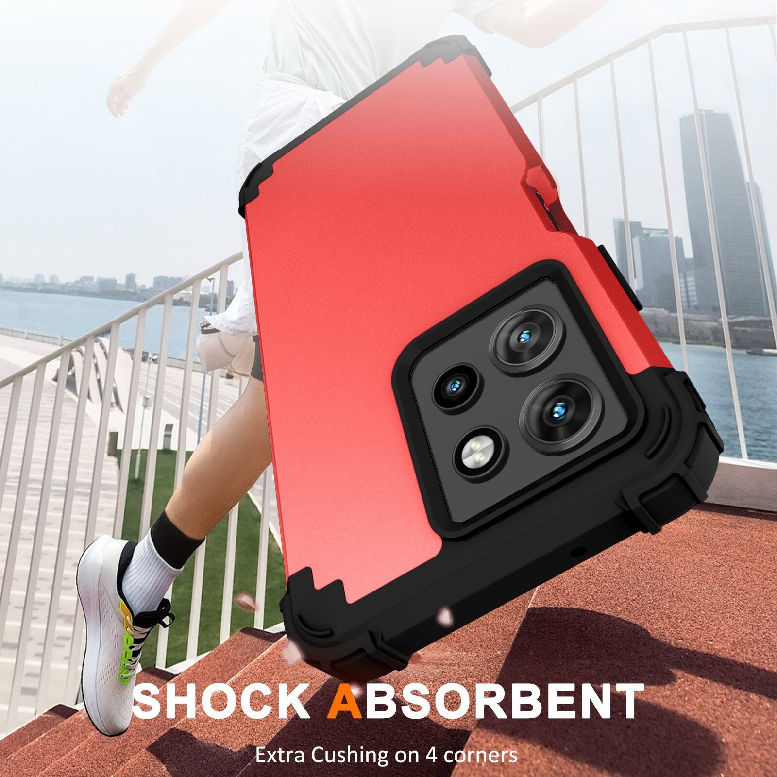 SHOCK ABSORBENT  
Extra Cushing on 4 corners