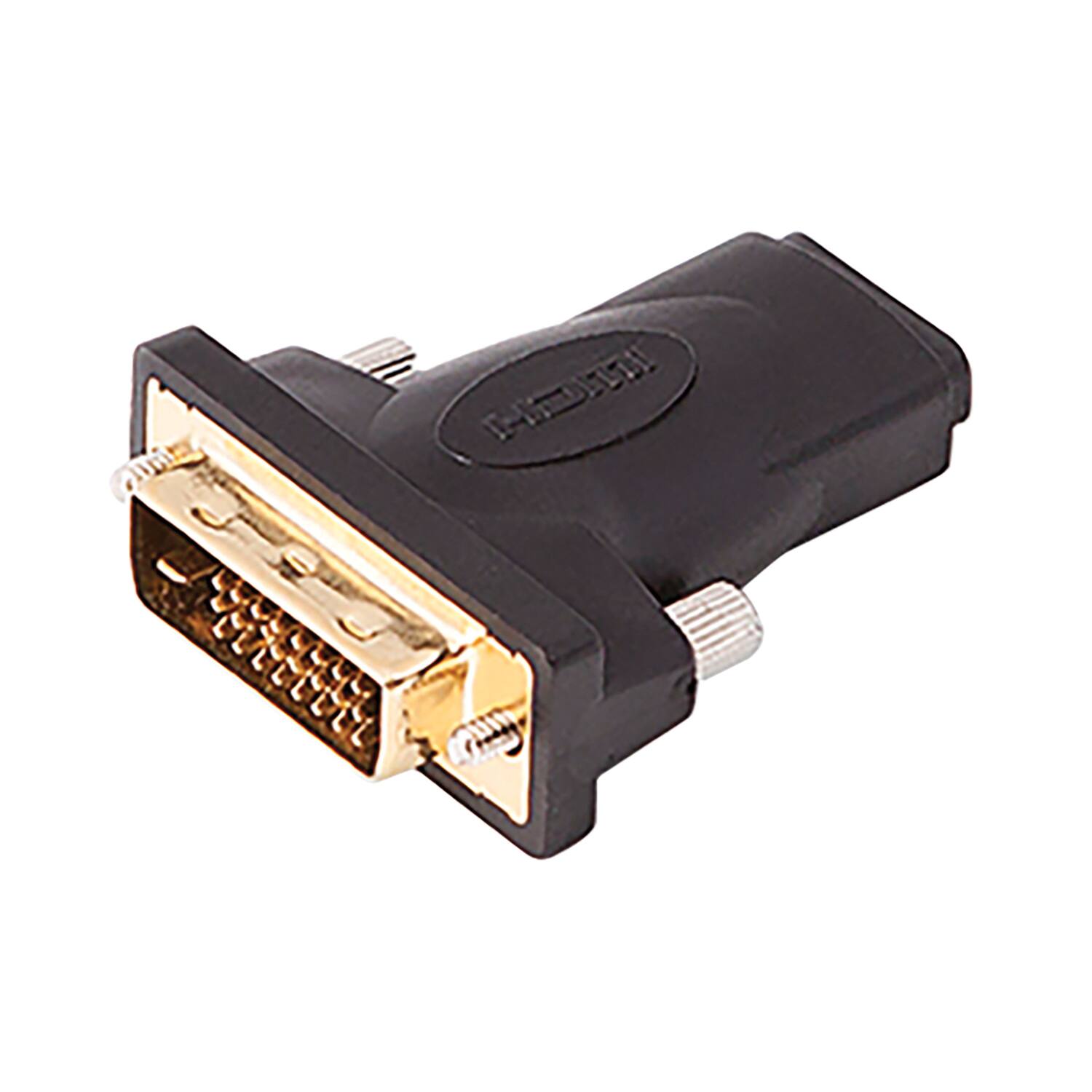 Left. ReTrak - Retrak Etcablehdm Retractable Standard Hdmi Cable With Mini, Micro, And Dvi Adapters, 5 Ft. - Black.