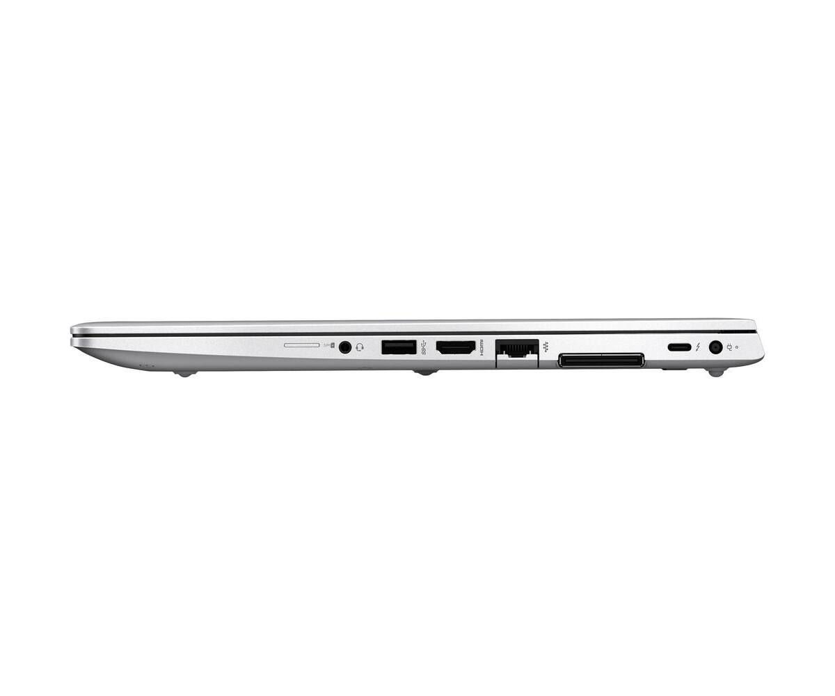Left. HP - HP EliteBook 850 G6 Core i5-8265U 1.6GHz, 16GB, 256GB SSD, 15.6inch FHD, Windows 11 Pro (Refurbished) - Silver.