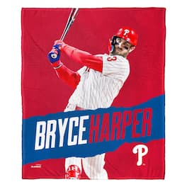 Northwest - Bryce Harper 50" x 60" Player Silk Touch Throw Blanket - Multicolor