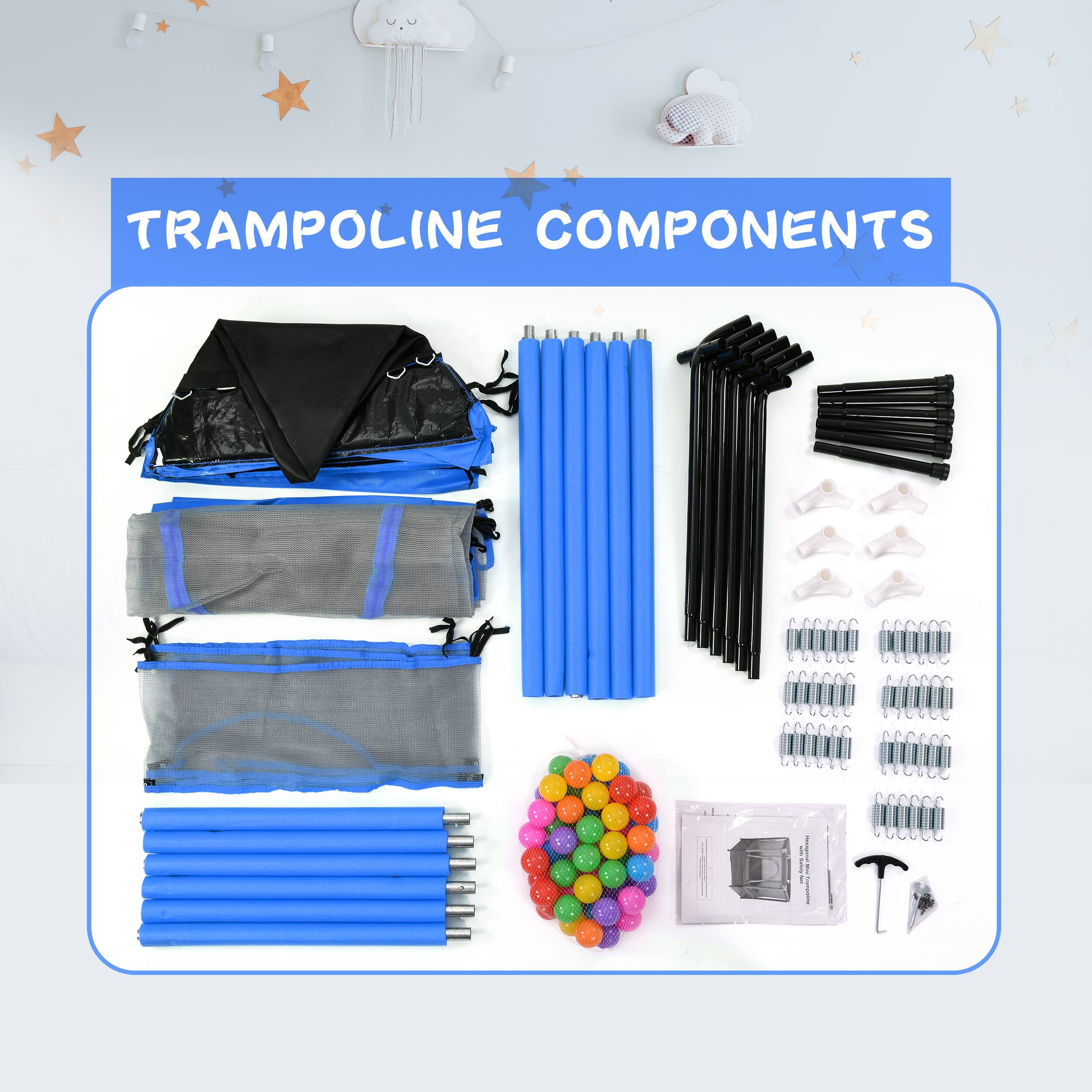 TRAMPOLINE COMPONENTS