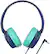 Back. Tronsmart - KH01C Wired Headphones for School Travel, Safe Volume Limited, Foldable Lightweight Over-Ear Headphones for PC/Tablet - Blue/Green.