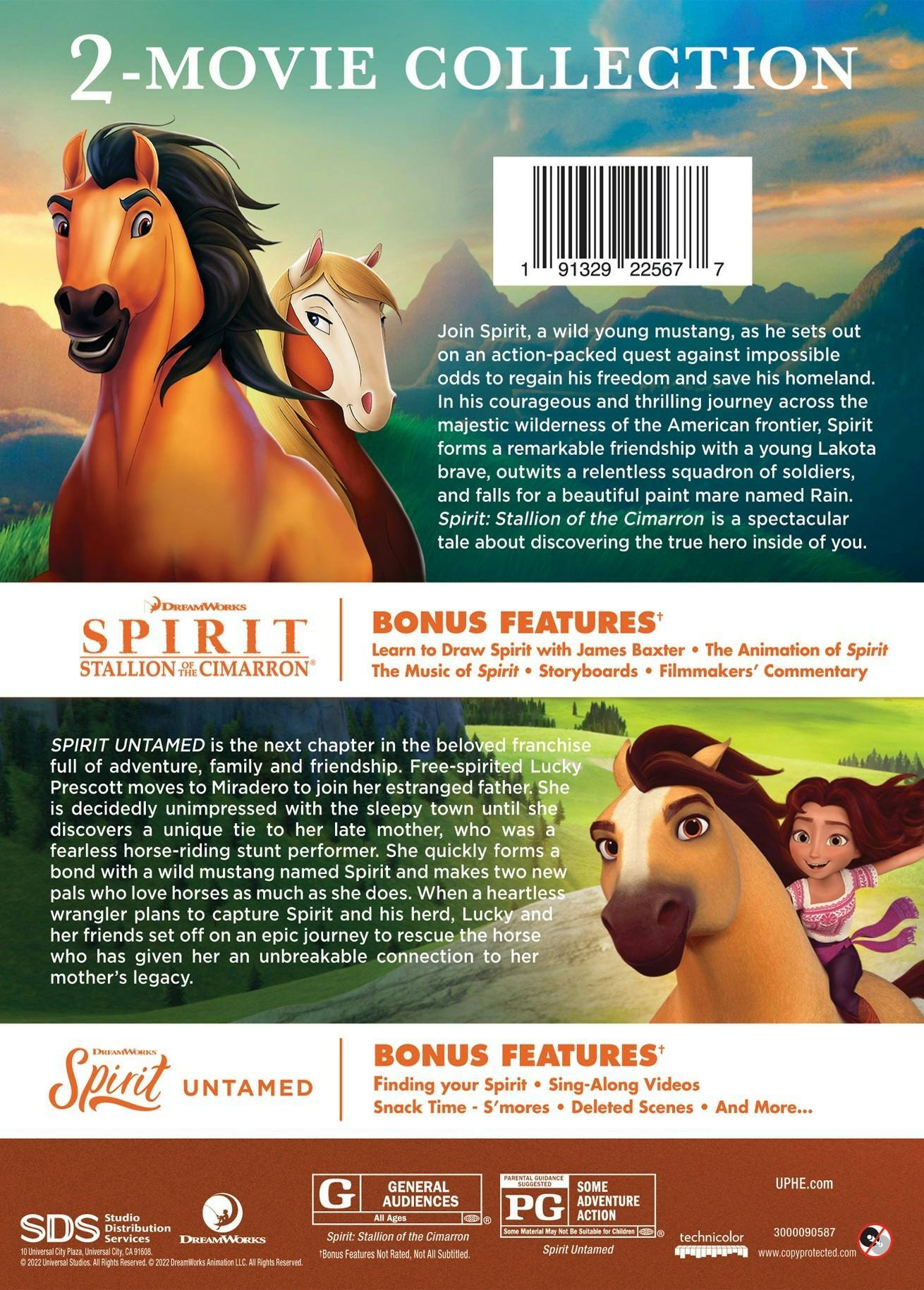 Angle. Spirit: 2 Movie Collection (DVD New Box Art) [DVD].