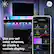 Use pre-set color schemes, or create a custom display.
C gE 9:41 Close Light Shows Molly's Light Strip + Presets ... ... Candlelight Rainbow Fireworks Volcanic Use pre-set color schemes, or create a custom display. Custom Shows - Evening Sky Gaming Forest GE is trademark of General Electric Company. Used under trademark license.