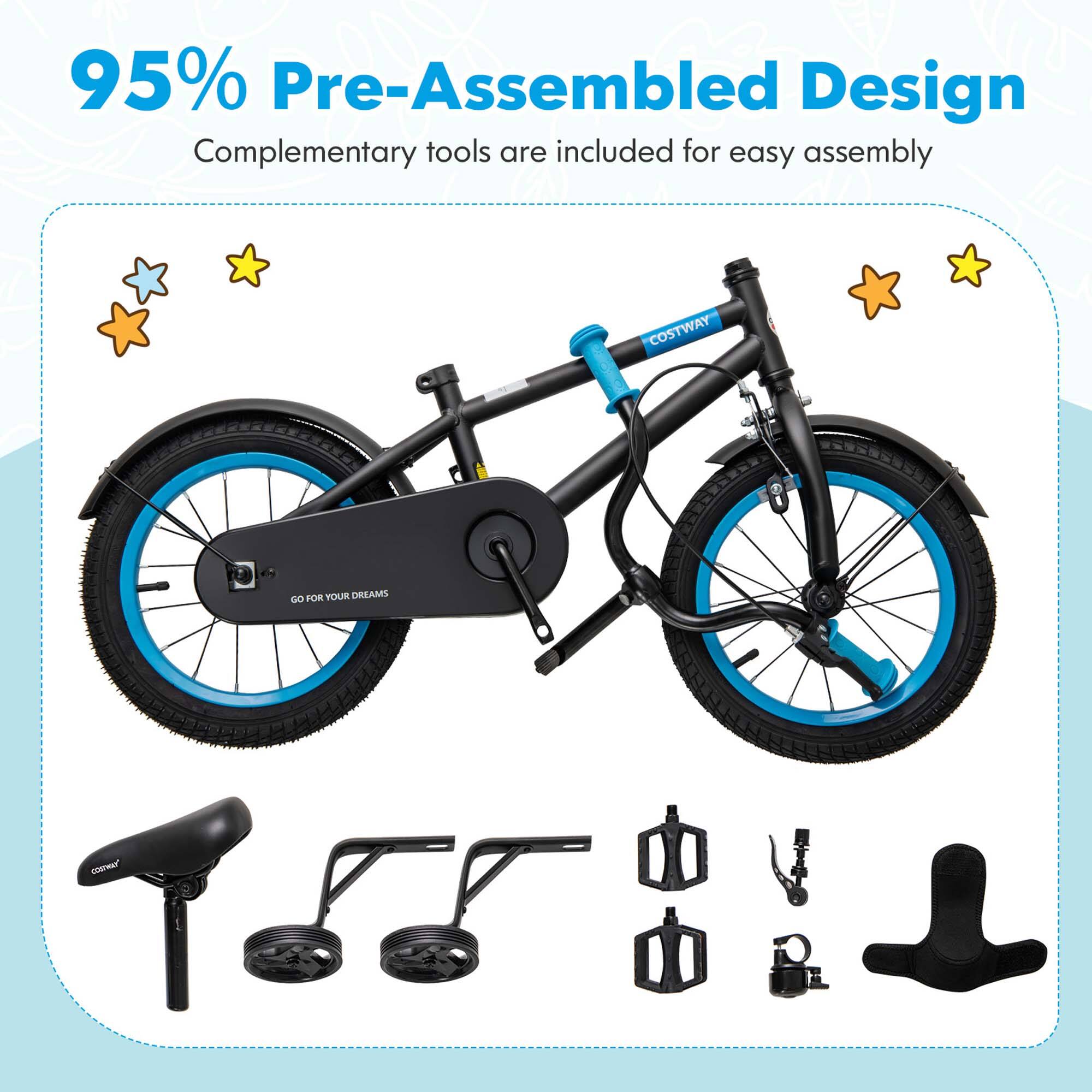 95% Pre-Assembled Design  
Complementary tools are included for easy assembly  

COSTWAY  
GO FOR YOUR DREAMS