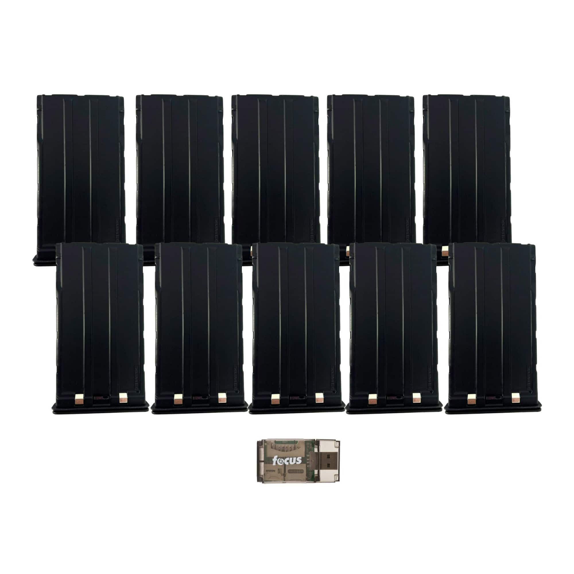 Browning Trail Cameras - BTC-LPC3 Rechargeable Li-Ion Battery Bundle (10-Pack)