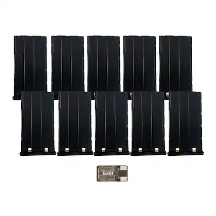 Front. Browning Trail Cameras - Browning Trail Cameras BTC-LPC3 Rechargeable Li-Ion Battery Bundle (10-Pack).