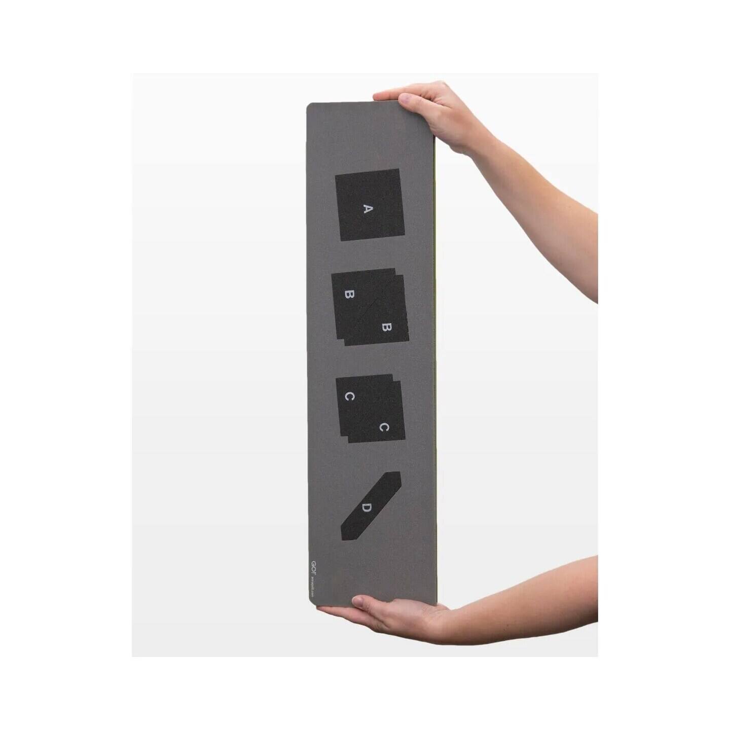 Alt View 1. AccuQuilt - AccuQuilt GO! Maple Leaf 8" Finished Die – BOB Quilt Block Die for 2-Color Blocks - Multicolor.