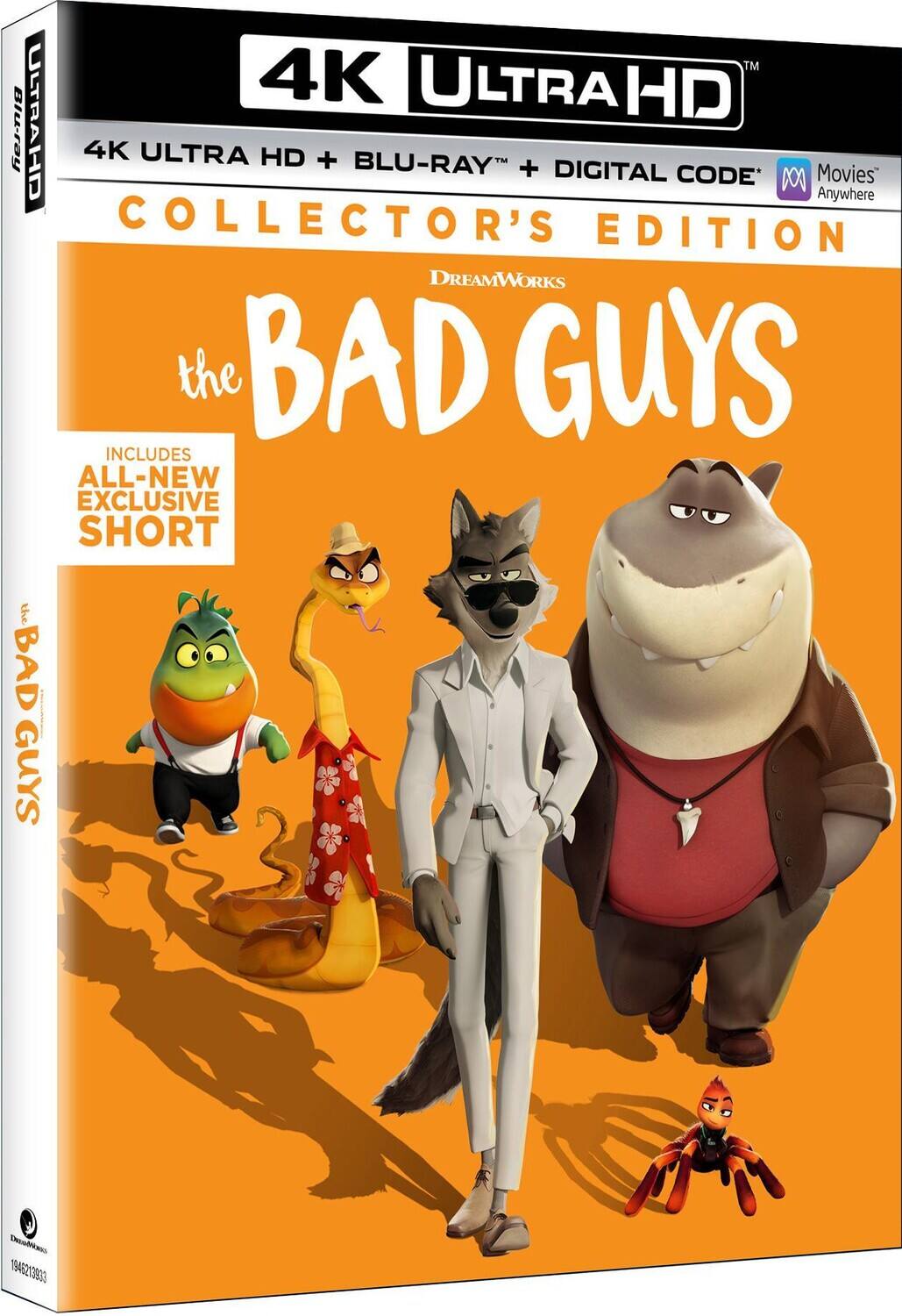 The Bad Guys   - 4K Blu-Ray [Standard] [4K Ultra HD Blu-ray]