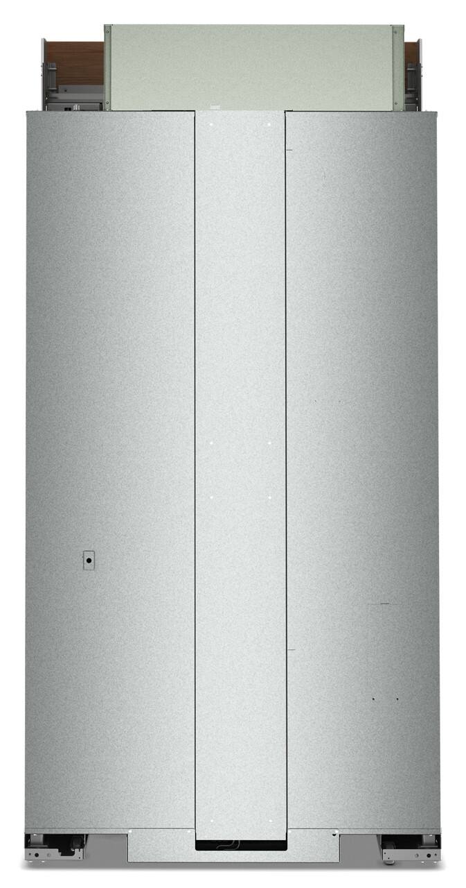 Alt View 9. KitchenAid - 42" wide 24.2 cu. ft. Built-In Panel-Ready (not included) French Door Bottom Mount Refrigerator with Platinum Interior - Panel Ready.