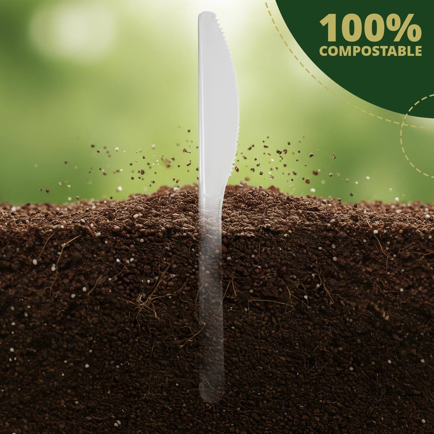 100% COMPOSTABLE