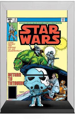 Funko - POP! Comic Cover: Star Wars - Sandtrooper (1977) #31 - Collectibles - Multicolor