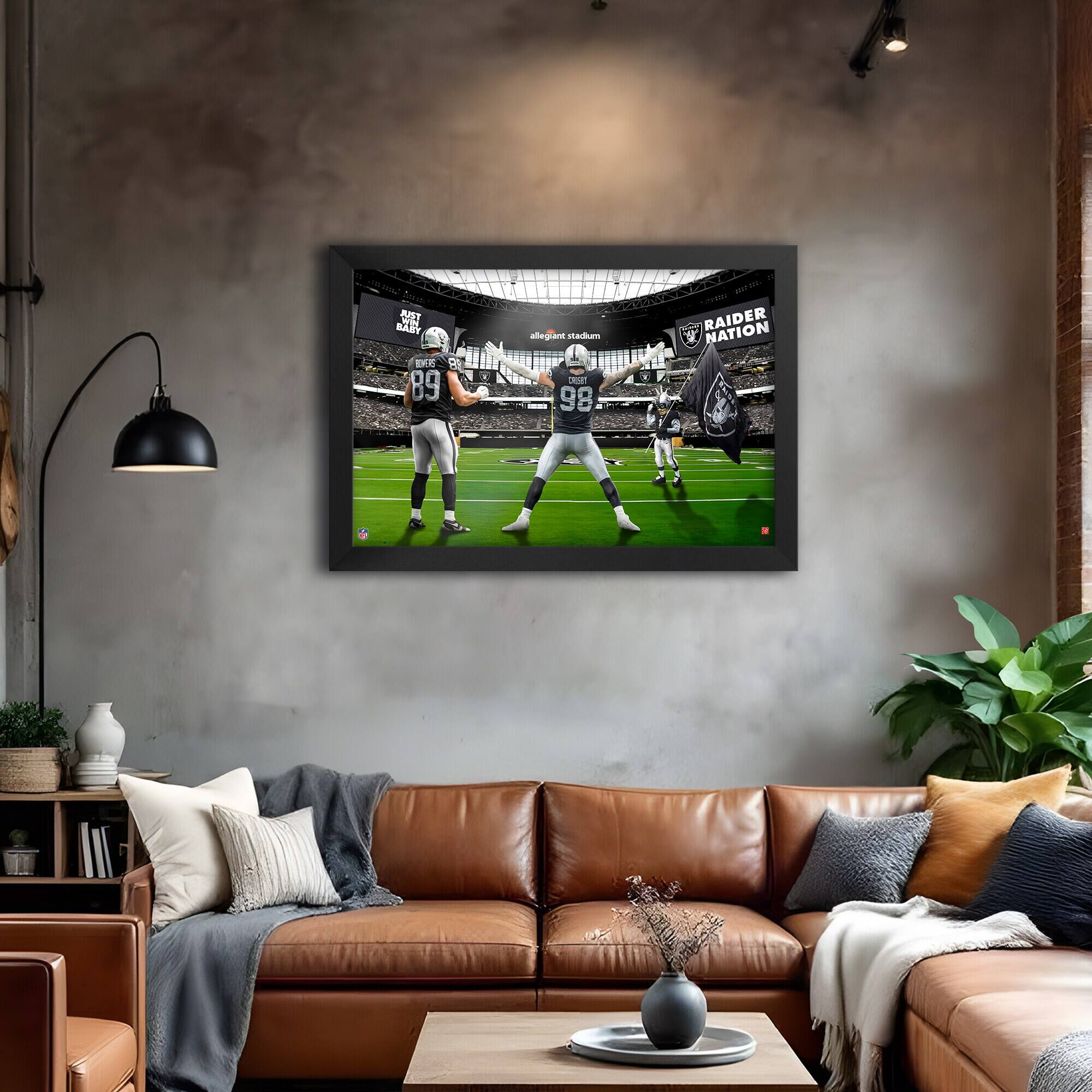 Raiders Bary D B 89 Allegiant Stadium Nl 98 ME CrMAL R RAIDER NATION