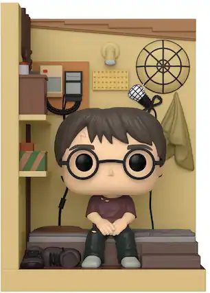 Front. Funko - Funko POP! Nooks: Harry Potter- Harry Potter in Cupboard - COLLECTIBLES - Multicolor.