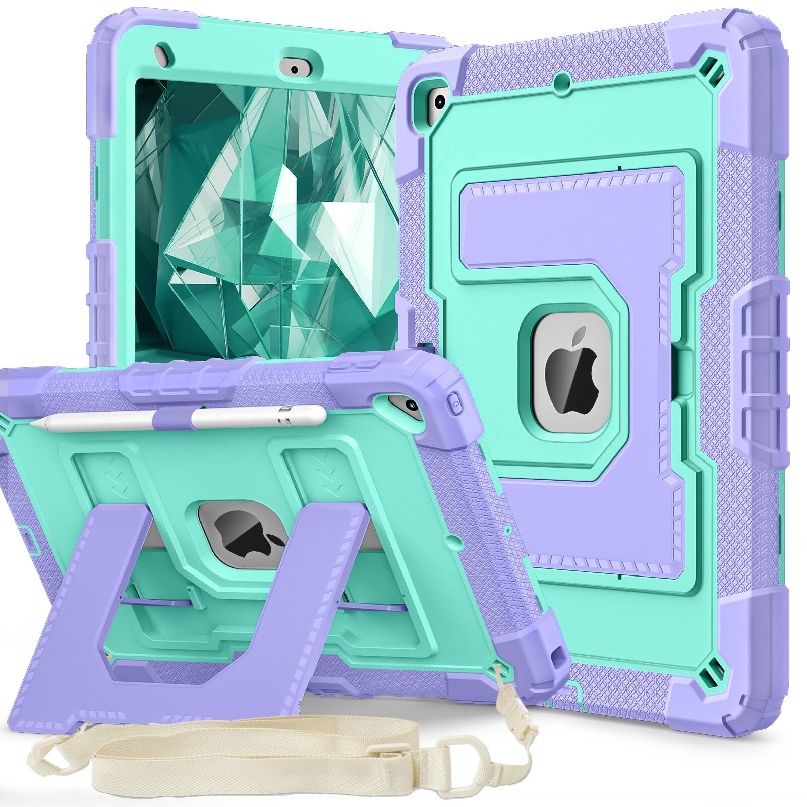 Mint+Purple