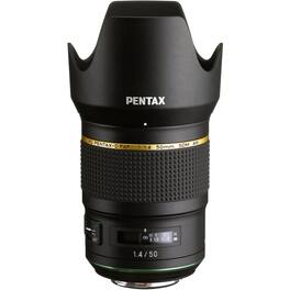 PENTAX - HD Pentax-D FA 50mm f/1.4 SDM AW Lens, Black