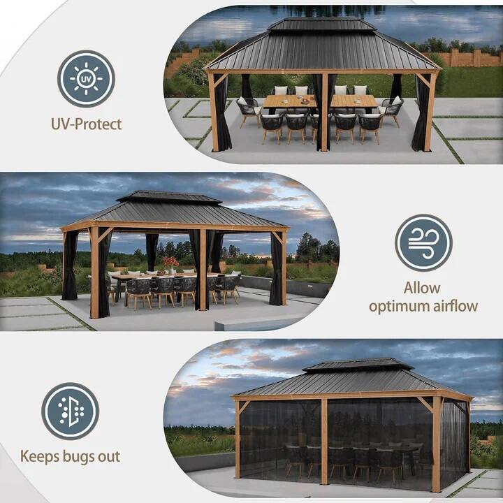 - UV-Protect
- Allow optimum airflow
- Keeps bugs out