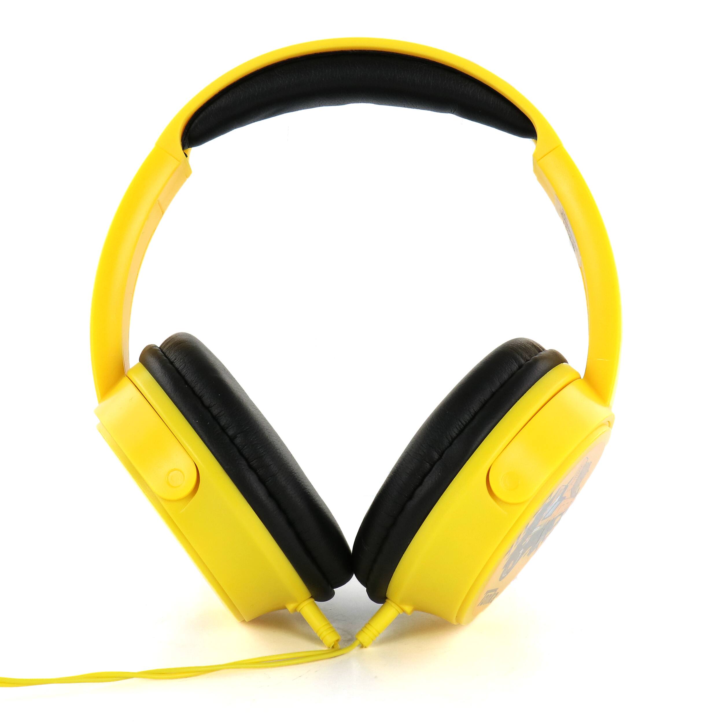 Alt View 1. Hasbro - Tonka Truck Over The Ear Wired Headphones in Yellow - Yellow.