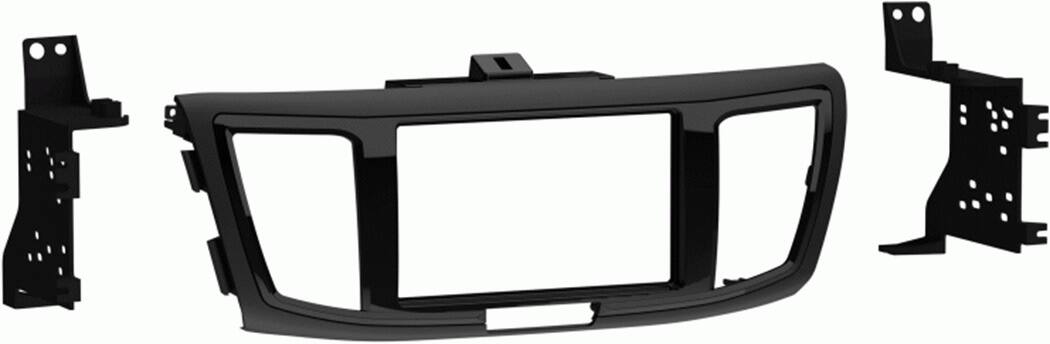 Angle. Metra - Stereo Installation Kit for 2013-2017 Honda Accord Vehicles - Black with High Gloss Accent.