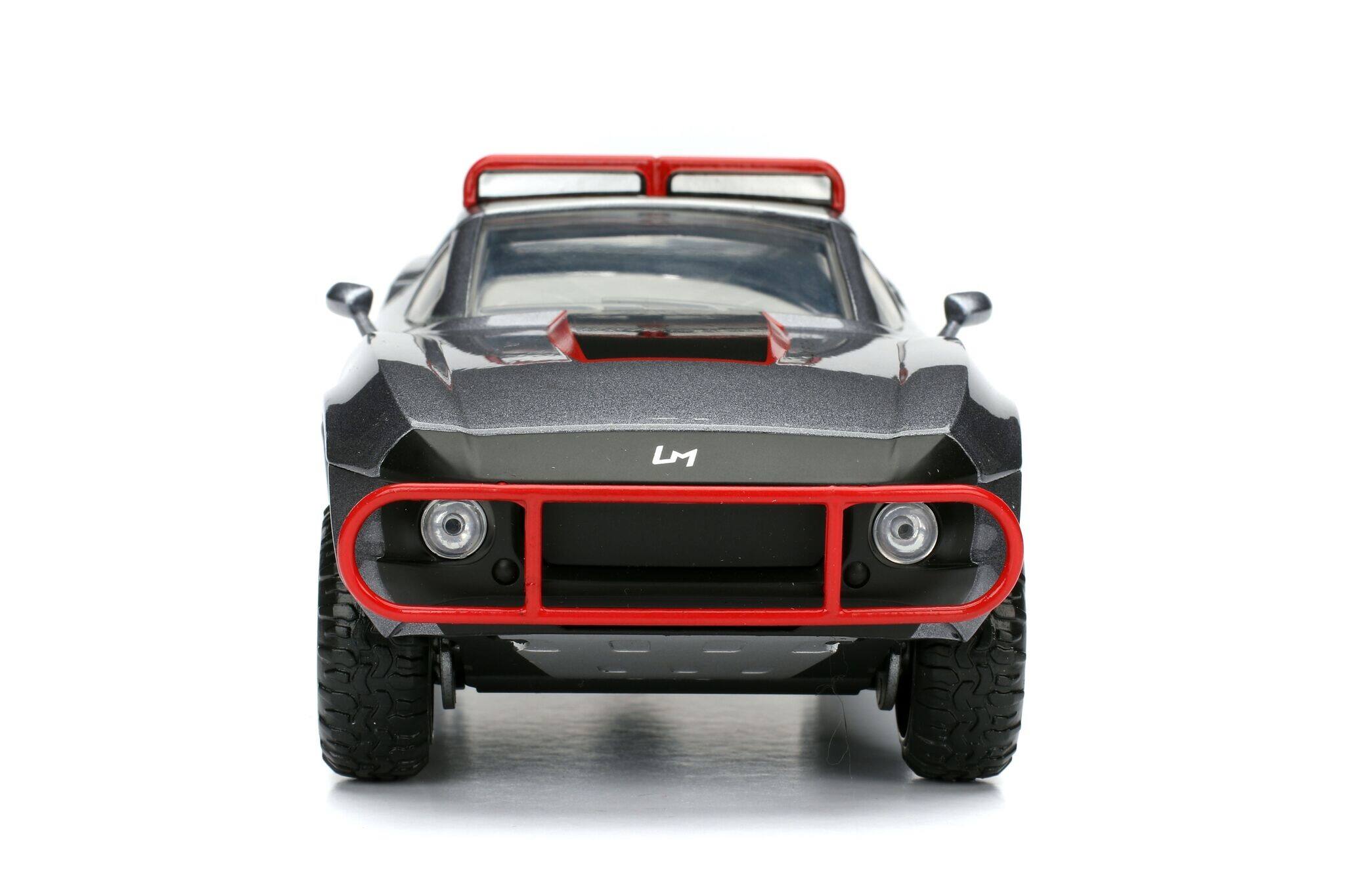 Left. Jada - Letty's Rally Fighter Fast & Furious F8 "The Fate of the Furious" Movie 1/24 Diecast Model Car  by Jada - Grey with Red.