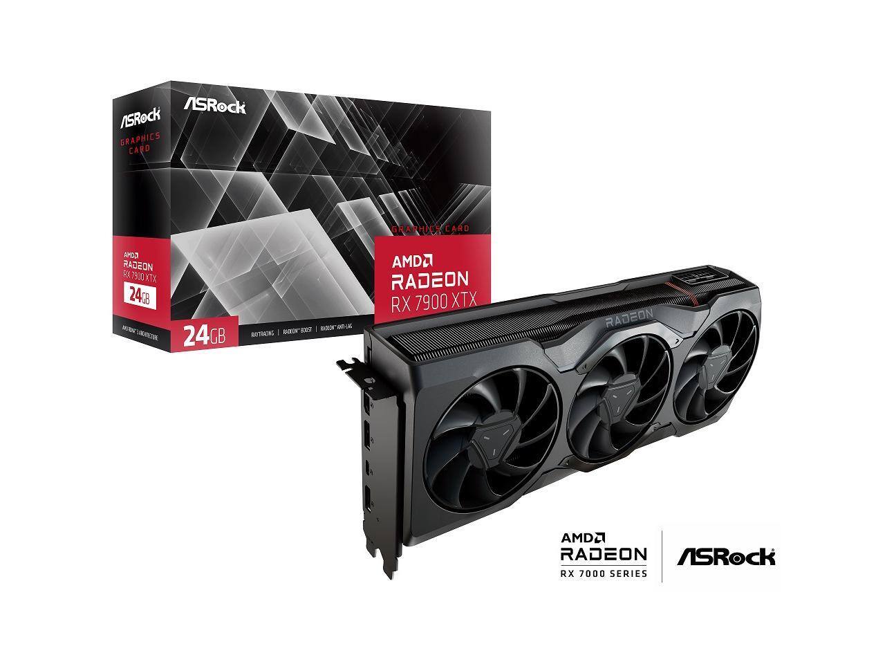 ASRock GRAPHICS CARD AMD RADEON RX 7900 XTX 24GB