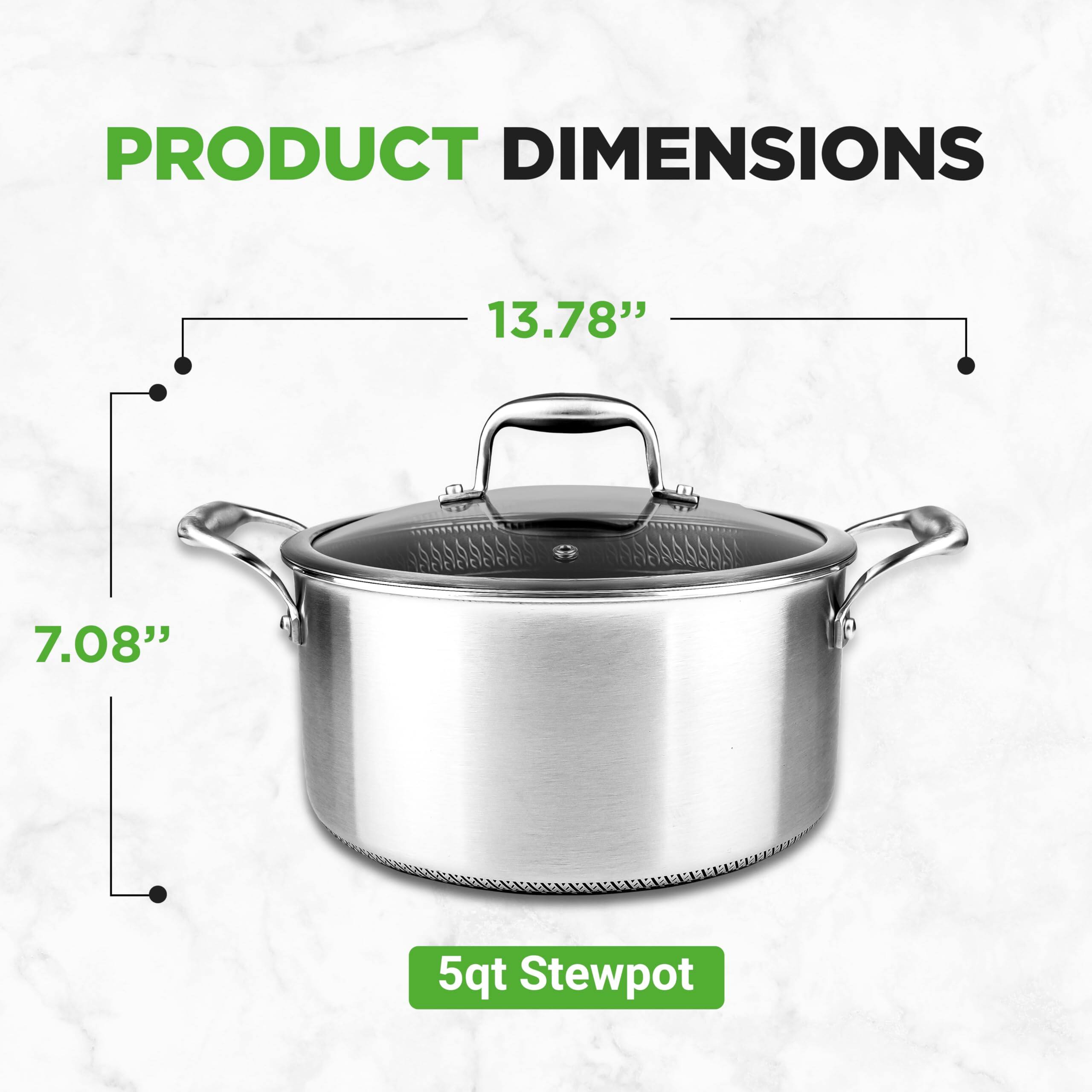 PRODUCT DIMENSIONS

13.78"  
7.08"  
5qt Stewpot