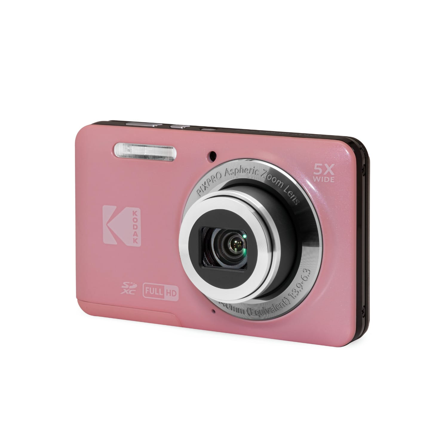 Kodak - PIXPRO Friendly Zoom FZ55 Digital Camera - Pink