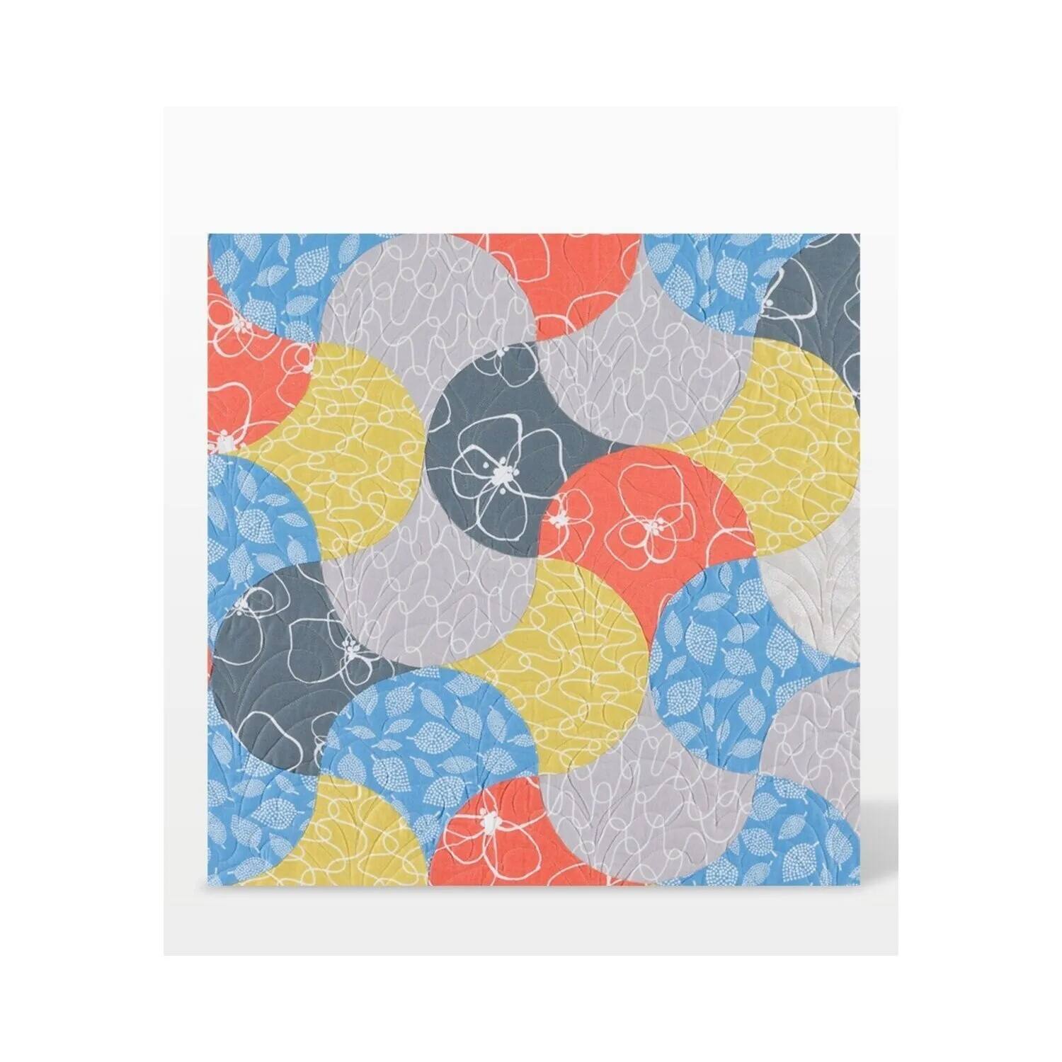 Alt View 3. AccuQuilt - AccuQuilt GO! Clamshell Die 8" Finished, Fabric Cutting Die for Quilting, Curved Piecing, Layer Cake Compatible - Green.