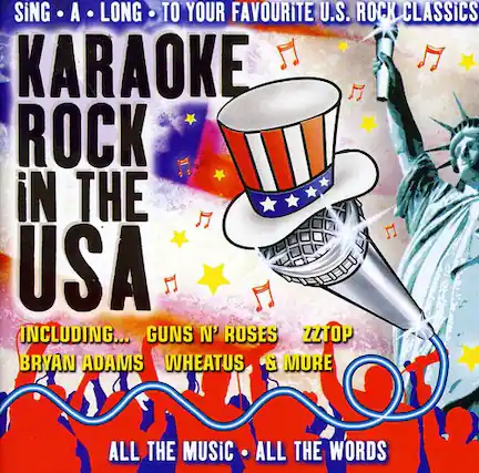 Sing a long to your favourite U.S. rock classics. Karaoke Rock in the USA including... Guns N' Roses, ZZTop, Bryan Adams, Wheatus & more. All the music, all the words.